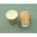 12 oz Kraft Ripple Cups (HYR-12)